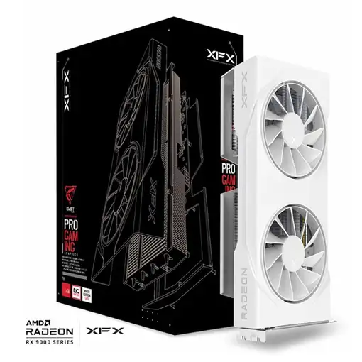 XFX RX-96TSW8GWQ tarjeta gráfica AMD Radeon RX 9060 XT 8 GB GDDR6