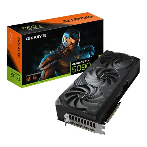 GIGABYTE GeForce RTX 5090 WINDFORCE OC 32G Tarjeta Gráfica GIGABYTE GeForce RTX 5090 WINDFORCE OC 32G Tarjeta Gráfica