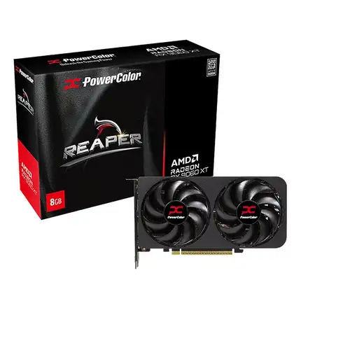 PowerColor Reaper AMD Radeon RX 9060 XT 8GB GDDR6 PowerColor Reaper AMD Radeon RX 9060 XT 8GB GDDR6
