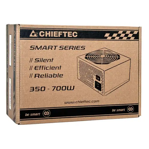 Chieftec Smart GPS-600A8 unidad de fuente de alimentación 600 W 20+4 pin ATX ATX N