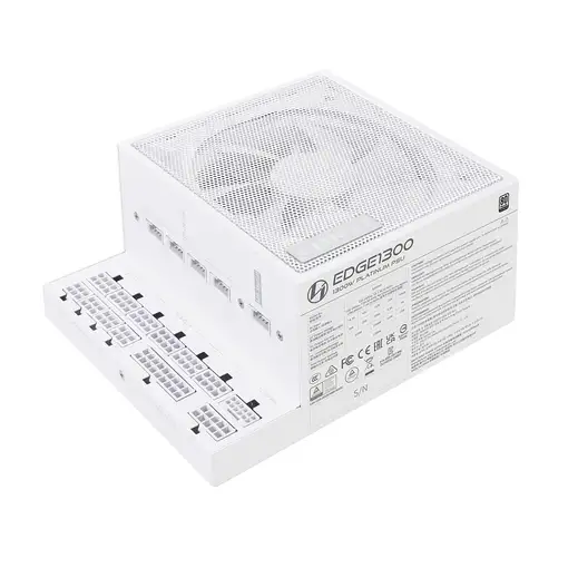 Lian Li EG1300 unidad de fuente de alimentación 1300 W 20-pin ATX SFX Blanco Lian Li EG1300 unidad de fuente de alimentación 1300 W 20-pin ATX SFX Blanco