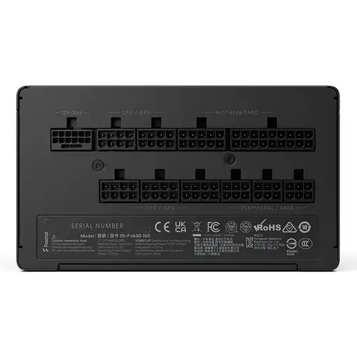 Fractal Design Fuente De Alimentacion Ion 3 80+ Gold Negra (fd-p-ia3g-100)