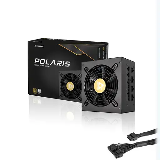 Chieftec Polaris unidad de fuente de alimentación 650 W 20+4 pin ATX PS/2 Negro