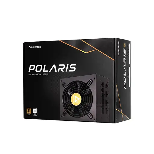 Chieftec Polaris unidad de fuente de alimentación 650 W 20+4 pin ATX PS/2 Negro