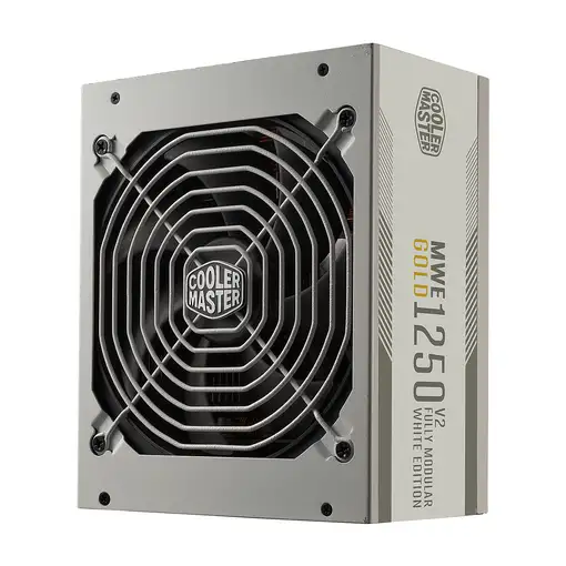 FUENTE DE ALIMENTACIÓN COOLER MASTER MWE Gold V2, FM 1250W ATX3.0 A/EU-Blanco FUENTE DE ALIMENTACIÓN COOLER MASTER MWE Gold V2, FM 1250W ATX3.0 A/EU-Blanco