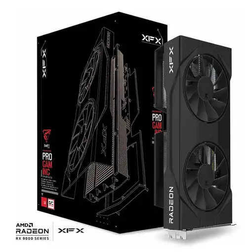 XFX RX-96TSW8GBQ tarjeta gráfica AMD Radeon RX 9060 XT 8 GB GDDR6