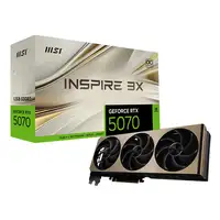 MSI GeForce RTX 5070 12G INSPIRE 3X OC NVIDIA 12 GB GDDR7