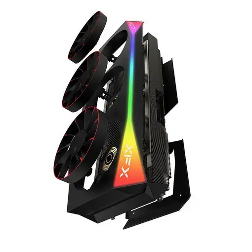 XFX Mercury Radeon RX 9070 XT OC Magnetic Air Edition RGB AMD 16 GB GDDR6