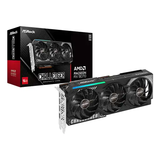 Asrock Radeon RX 9070 Challenger 16GB AMD GDDR6
