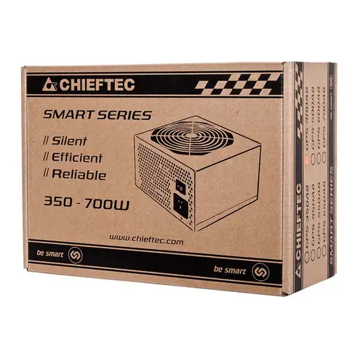 Fuente de alimentación Chieftec Gps-500a8 500 W 20+4 Pin Atx Atx Negro