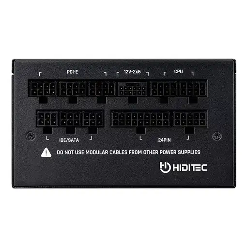 Hiditec GDX850 v3 80PLUS GOLD ATX 3.1 PCIe 5.1 unidad de fuente de alimentación
