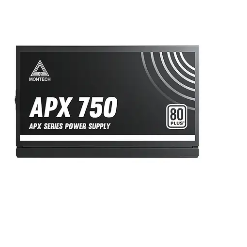 Montech APX750 unidad de fuente de alimentación 750 W 20+4 pin ATX ATX Negro