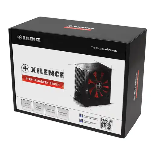 Xilence Performance C XP600R6 unidad de fuente de alimentación 450 W 20+4 pin ATX