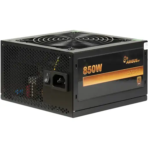 Inter-Tech BPS-850 unidad de fuente de alimentación 850 W 20+4 pin ATX ATX Negro