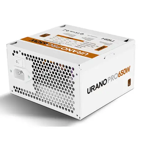 NOX Urano PRO White 650W Bronze unidad de fuente de alimentación ATX Blanco