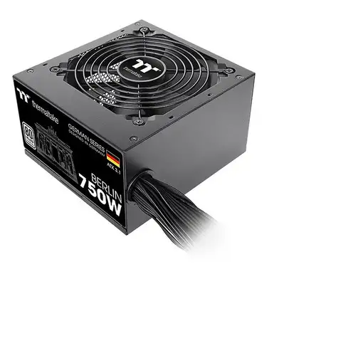 Thermaltake Berlin unidad de fuente de alimentación 750 W 24-pin ATX ATX Negro Thermaltake Berlin unidad de fuente de alimentación 750 W 24-pin ATX ATX Negro