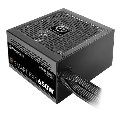 Thermaltake Smart BX1 unidad de fuente de alimentación 650 W 24-pin ATX ATX Negro Thermaltake Smart BX1 unidad de fuente de alimentación 650 W 24-pin ATX ATX Negro