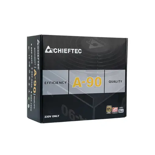 Chieftec GDP-650C unidad de fuente de alimentación 650 W 20+4 pin ATX PS/2 Negro