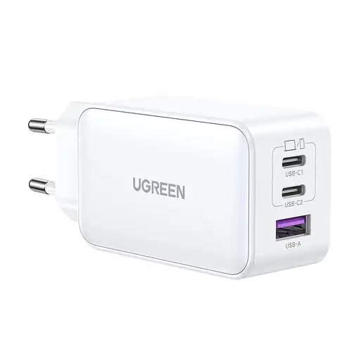 Ugreen 15339 cargador de dispositivo móvil Universal Blanco