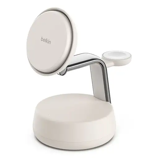 Belkin Qi2 Fitness tracker, Auriculares, Smartphone, Reloj inteligente Blanco USB