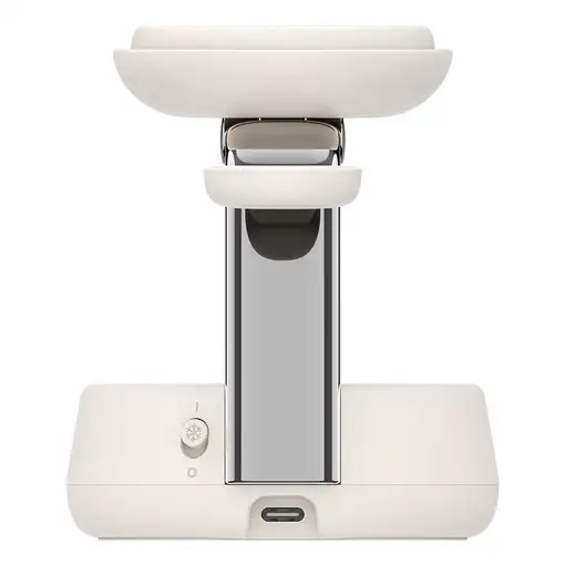 Belkin Qi2 Fitness tracker, Auriculares, Smartphone, Reloj inteligente Blanco USB