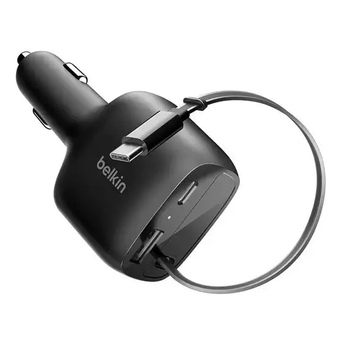 Belkin BoostCharge Universal Negro Encendedor de cigarrillos Carga rápida