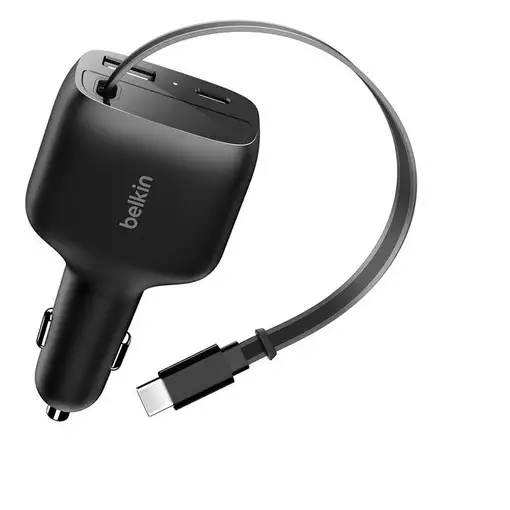 Belkin BoostCharge Universal Negro Encendedor de cigarrillos Carga rápida