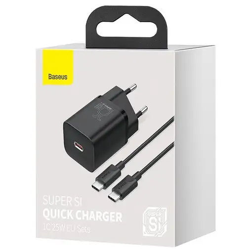 Baseus TZCCSUP-L01 cargador de dispositivo móvil Smartphone Negro