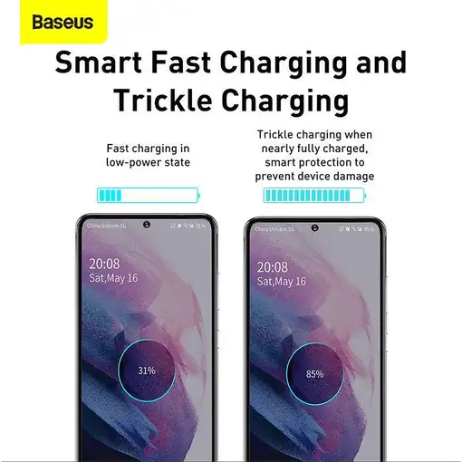 Baseus TZCCSUP-L01 cargador de dispositivo móvil Smartphone Negro