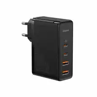 Baseus GaN2 Universal Negro Corriente alterna Carga rápida Interior