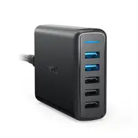Anker PowerPort Speed 5 Universal Negro Corriente alterna Interior