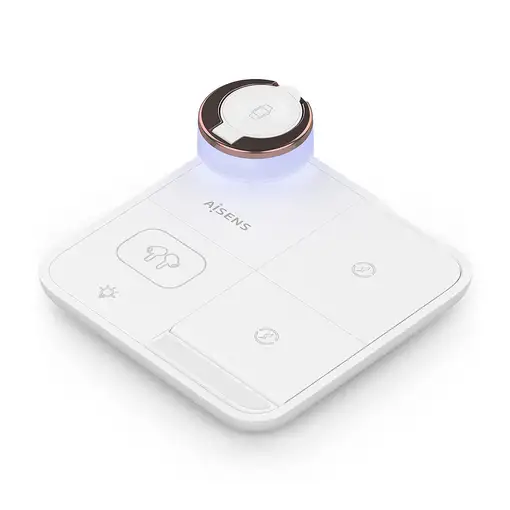 AISENS Cargador Inalambrico USB-C 4 en 1 De 15W Para Movil, Apple Watch
