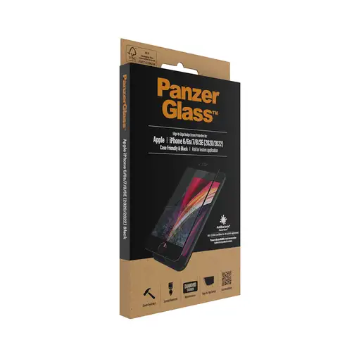 PanzerGlass ® Screen Protector iPhone 8 | 7 | 6s | 6 | SE (2020/2022) | Edge-to-Ed