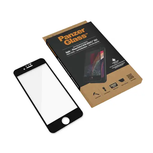 PanzerGlass ® Screen Protector iPhone 8 | 7 | 6s | 6 | SE (2020/2022) | Edge-to-Ed