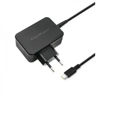 Qoltec 51024 cargador de dispositivo móvil Universal Negro Corriente alterna Carga