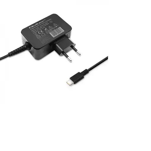 Qoltec 51024 cargador de dispositivo móvil Universal Negro Corriente alterna Carga