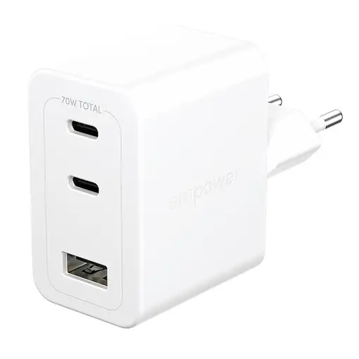 PanzerGlass empower™ by ® Turbo 70W Multiple Charger incl. 2 x USB-C + USB-A | EU