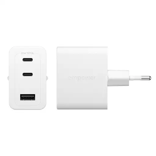 PanzerGlass empower™ by ® Turbo 70W Multiple Charger incl. 2 x USB-C + USB-A | EU