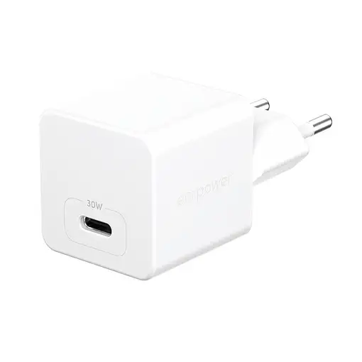 PanzerGlass empower™ by ® Turbo 30W Charger Single USB-C | EU Plug | Silver White