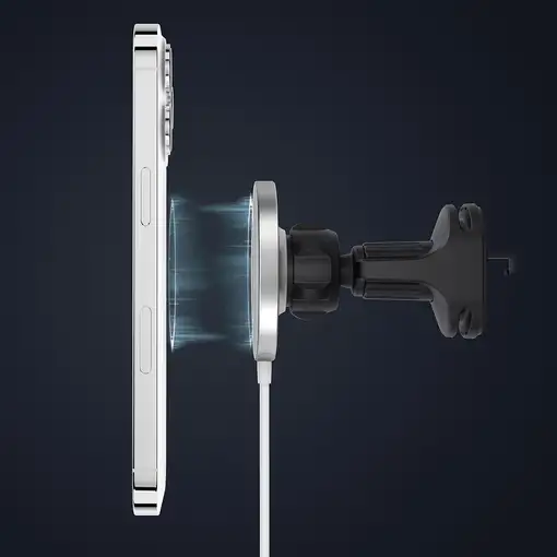 Vonmählen Aura Car Smartphone Blanco USB Cargador inalámbrico