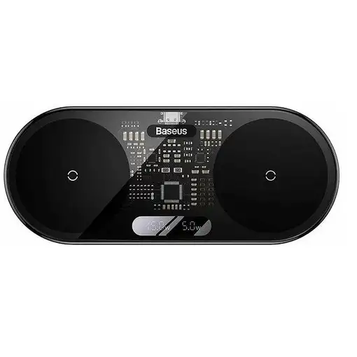 Baseus 2In1 20W Digital Led Display Auriculares, Auriculares, Smartphone Negro USB