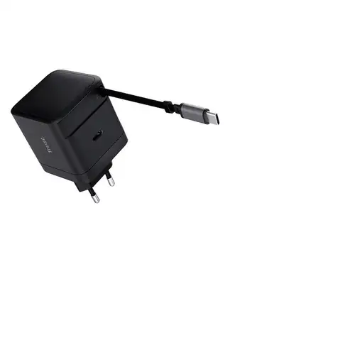 Trust Maxo Cargador retráctil USB-C PD de 65 W