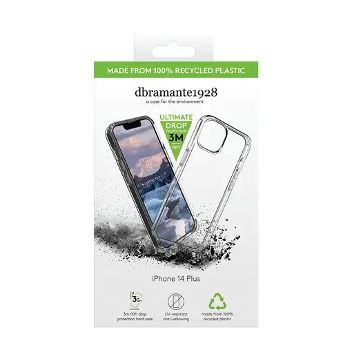 dbramante1928 Iceland Pro funda para teléfono móvil 17 cm (6.7") Transparente