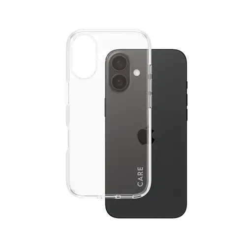 PanzerGlass CARE™ by ® Urban Combat Case Transparent iPhone 16 funda para teléfono