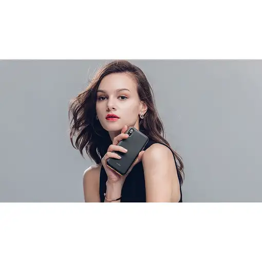 Moshi iGlaze funda para teléfono móvil 14,7 cm (5.8") Funda blanda Negro