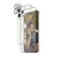 PanzerGlass ® 3-in-1 Bundle iPhone 15 Pro Protector de pantalla Apple 1 pieza(s)