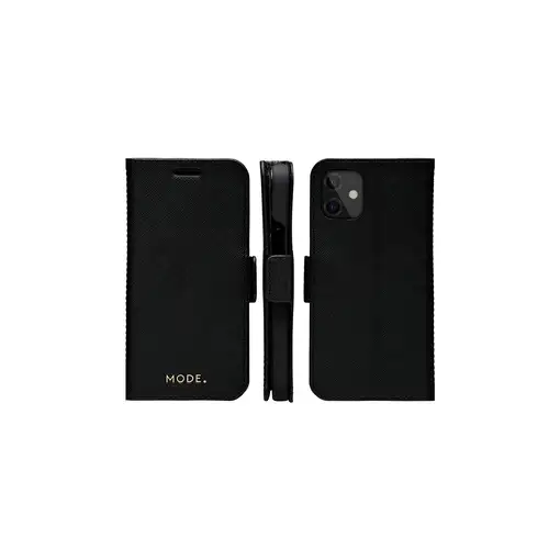 dbramante1928 Milano funda para teléfono móvil 13,8 cm (5.42") Funda cartera Negro