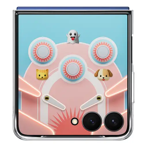 Samsung EF-ZF766CTEGWW funda para teléfono móvil 17,5 cm (6.9") Transparente