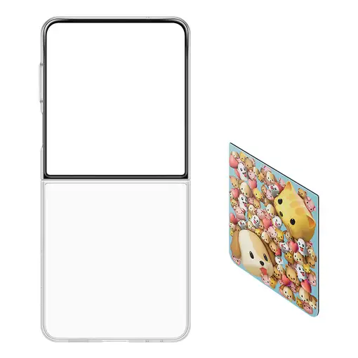 Samsung EF-ZF766CTEGWW funda para teléfono móvil 17,5 cm (6.9") Transparente