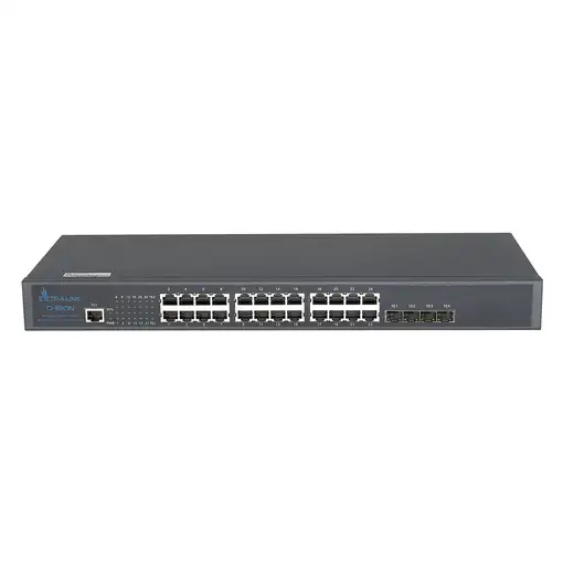 Extralink Interruptor Chiron 24x RJ45 1000Mb/s, 4x SFP+, L3